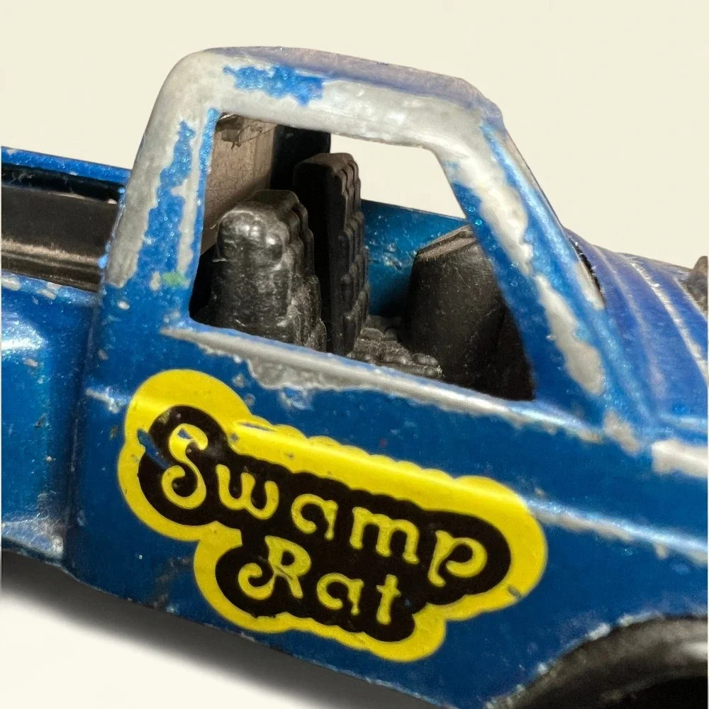 SWAMP RAT Custom Ford F-150 Monster Truck‎ Tootsietoy Blue Diecast Toy Vehicle